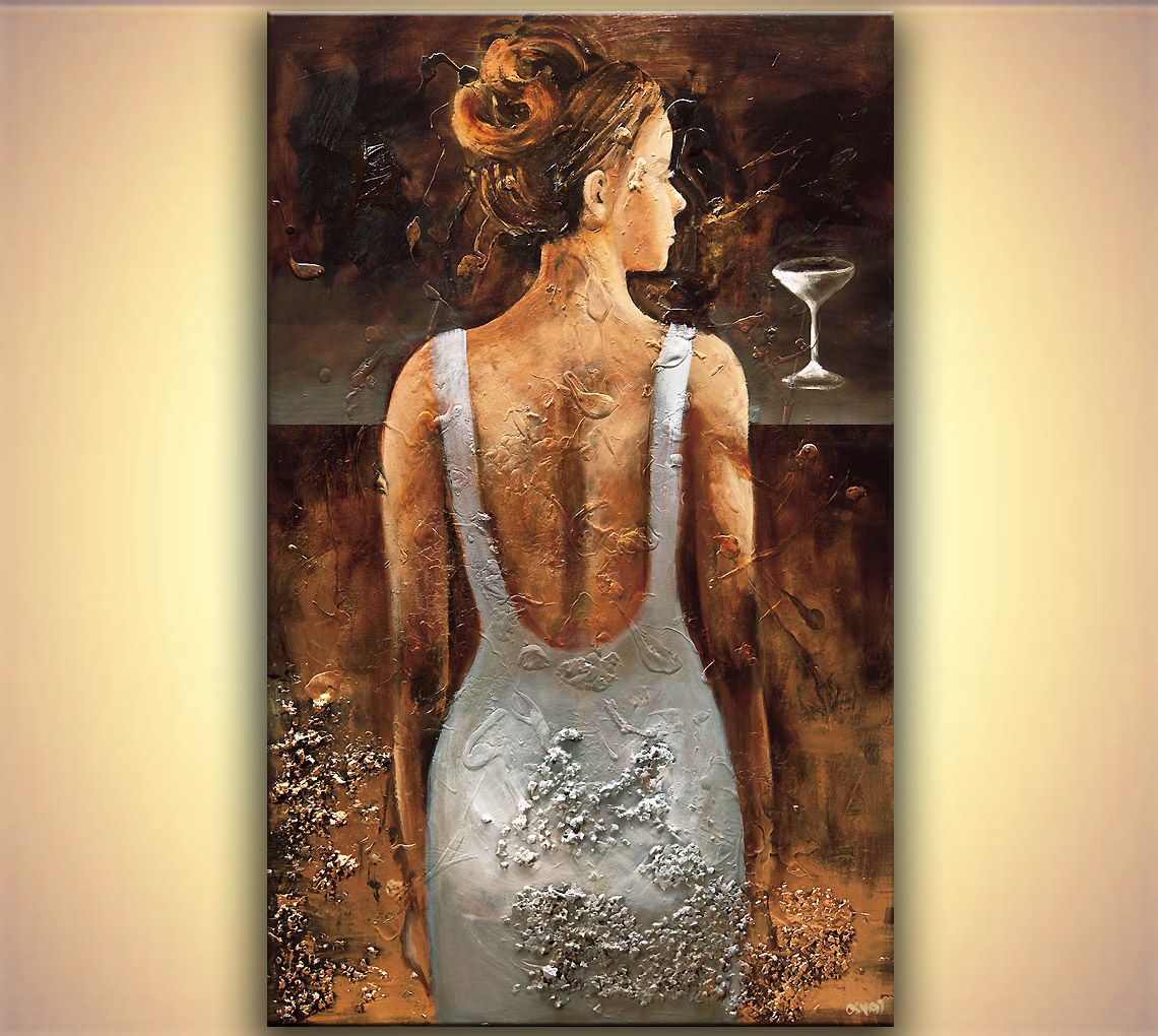 1140x1020 Painting - Woman Figure Painting