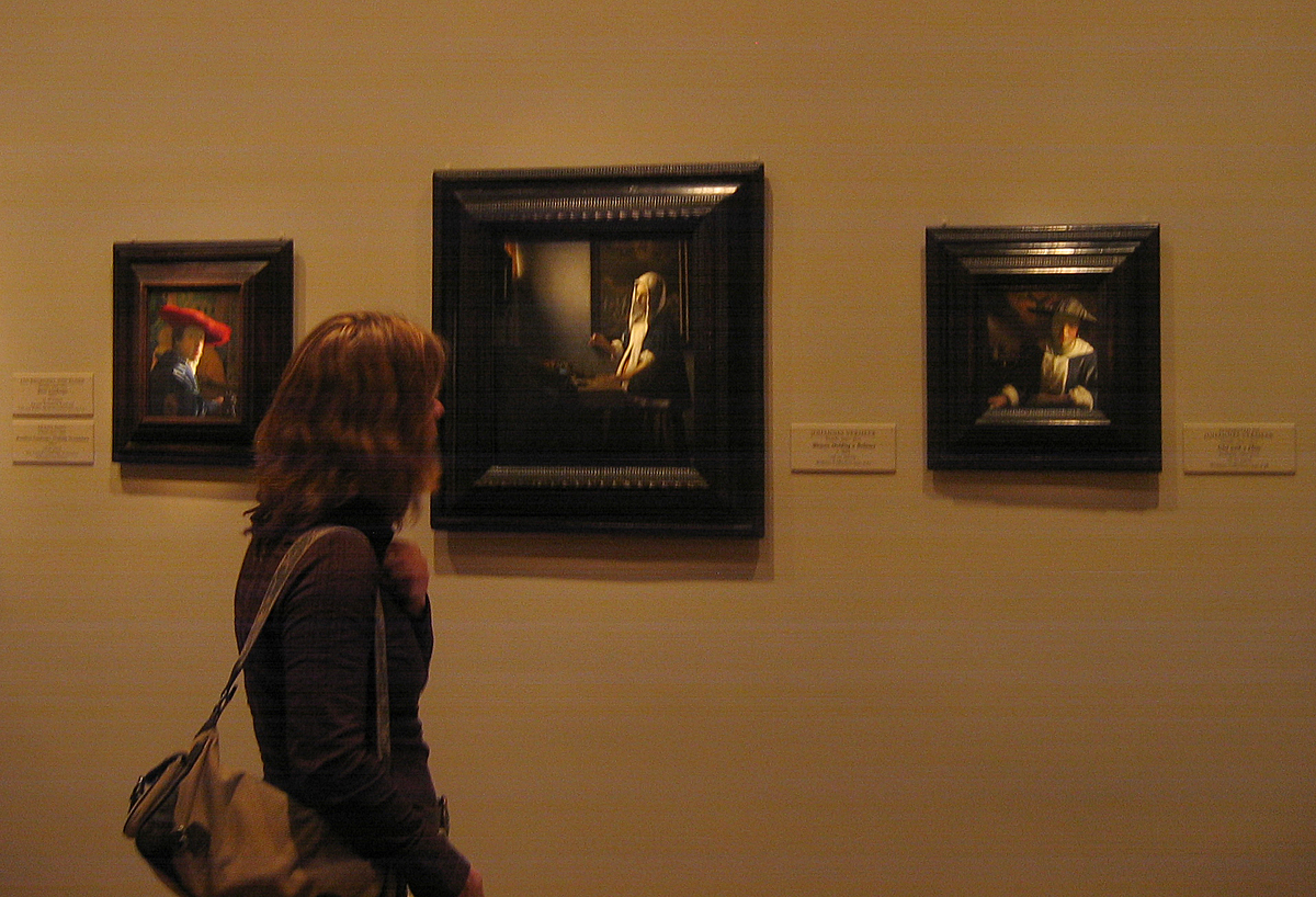 Woman Holding A Balance Painting at Explore