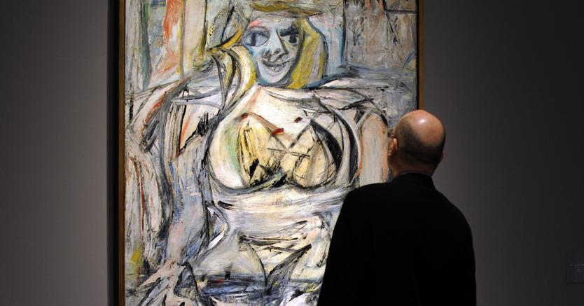 834x437 Willem De Kooning, Woman Iii, 1953 - Woman III Painting