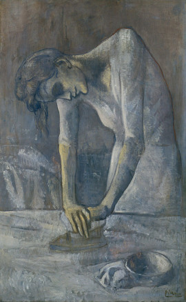 270x438 Picassos Woman Ironing - Woman Ironing Painting