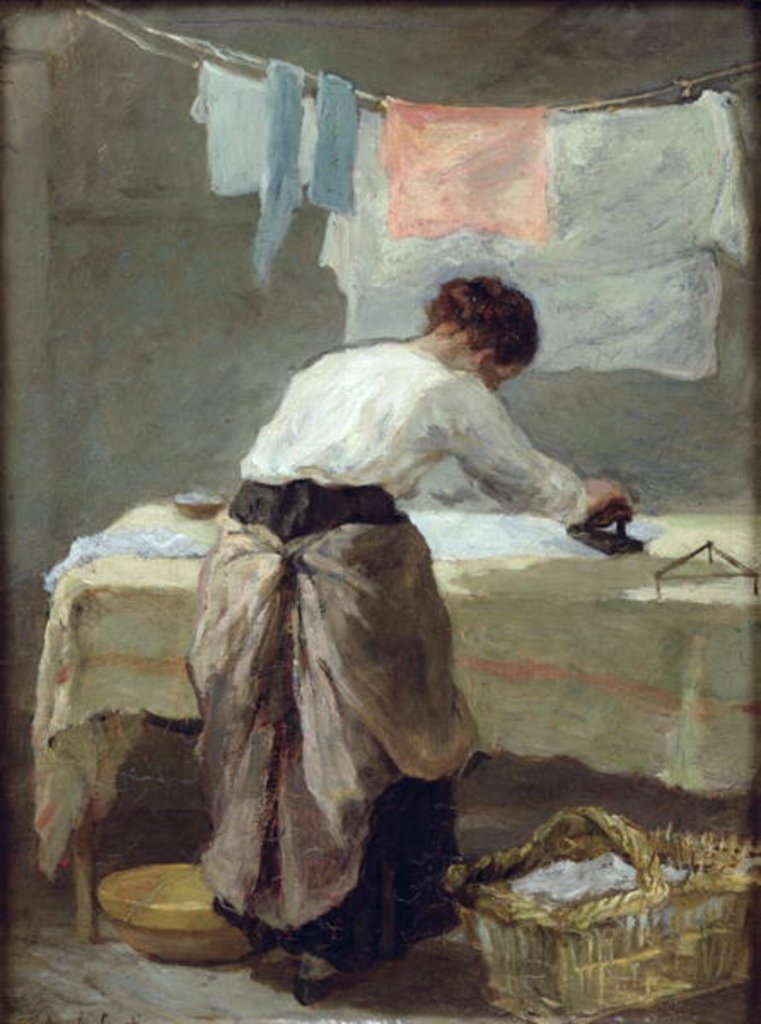 761x1024 Woman Ironing Posters Amp Prints By Armand Desire Gautier - Woman Ironing Painting