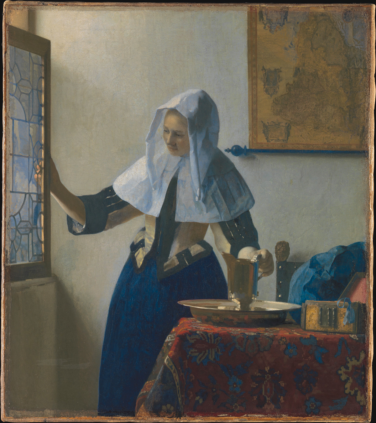 1200x1350 Vermeer's Window An Artist's Meditation On Living In The Present - Woman Looking Out Window Painting