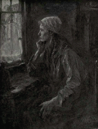 322x424 Filedutch Painting In The 19th Century - Woman Looking Out Window Painting