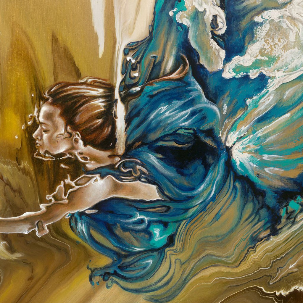 1024x1024 Deliver - Woman Painting Abstract