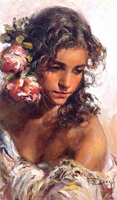 236x401 The Work Of Art Known As Natural Black Hair African - Woman Painting On Canvas