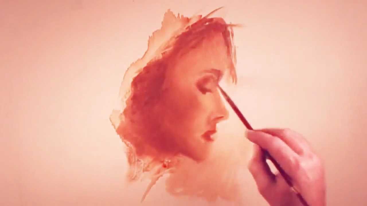 1280x720 How To Paint A Woman's Face In Profile - Woman Profile Painting