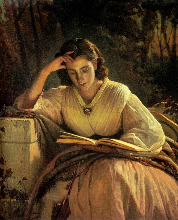 620x768 Notable Quotable Big Read - Woman Reading Painting