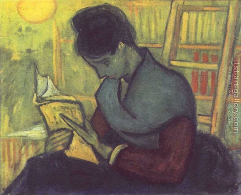 1000x808 A Woman Reading Vincent Van Gogh Reproduction 1st Art Gallery - Woman Reading Painting