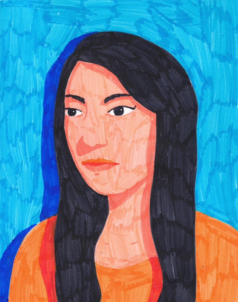 800x1013 What It's Really Like When People Shout At You All Day - Woman Shouting Painting