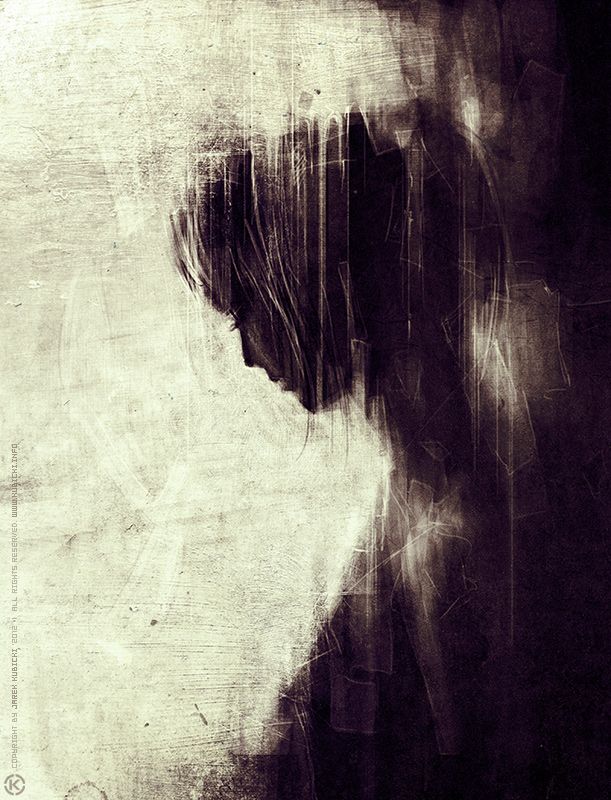 611x800 Speedpainting - Woman Silhouette Painting