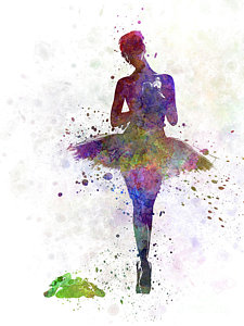 Woman Silhouette Painting at PaintingValley.com | Explore collection of ...