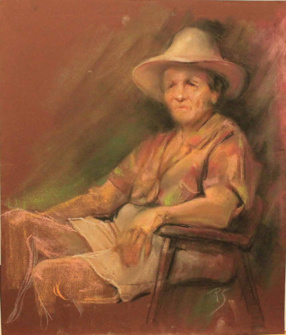 1000x1169 Woman Sitting In A Chair Library House Gallery - Woman Sitting In Chair Painting
