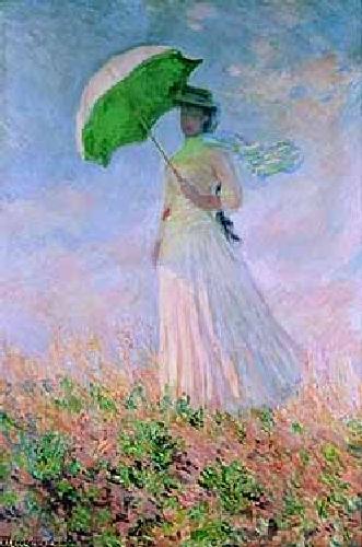 Woman With Umbrella Painting Monet at PaintingValley.com | Explore ...