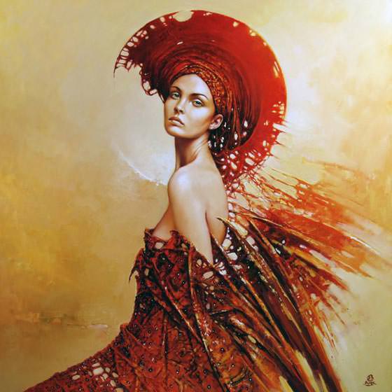 560x560 Women Paintings - Women Painting