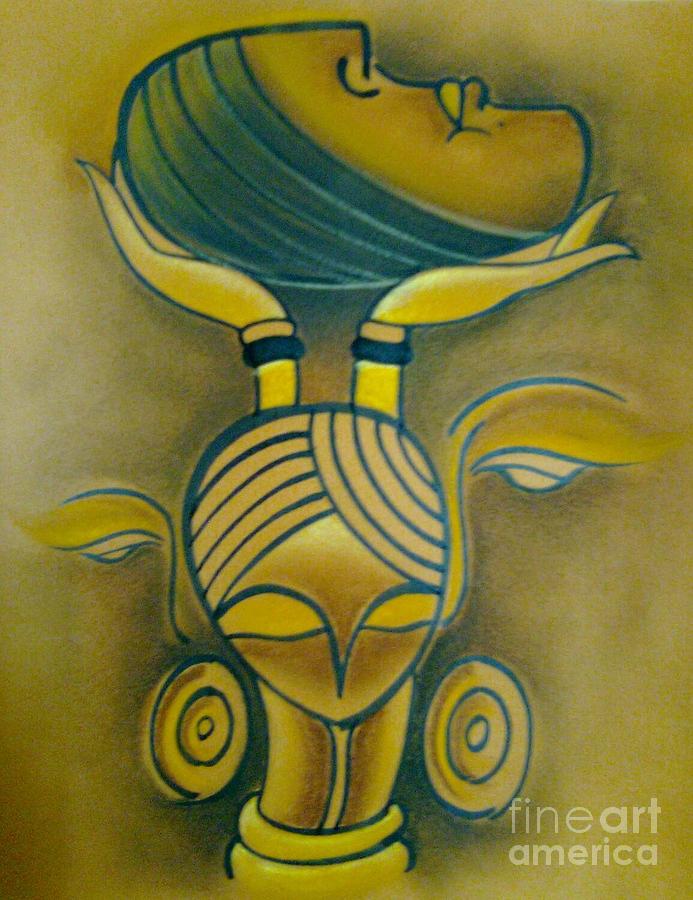 693x900 Power Of Women Painting By Biswarup Ray - Women Power Painting