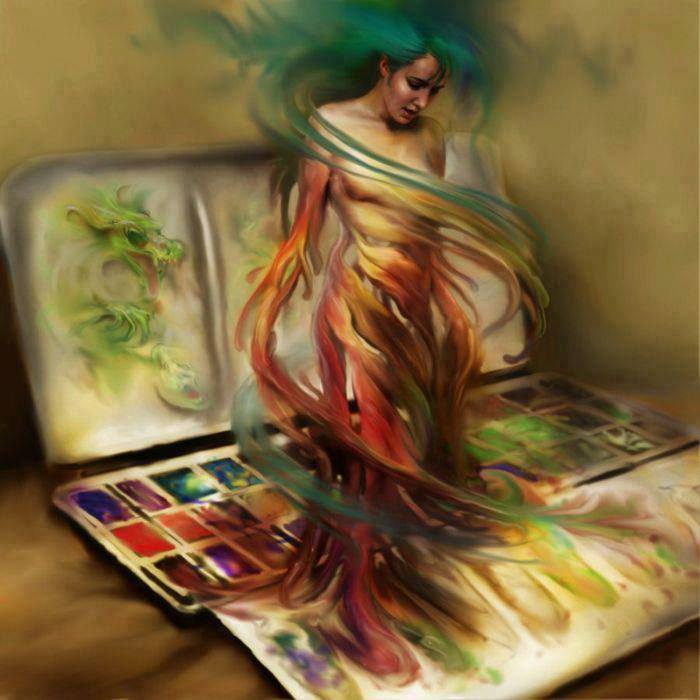 700x700 Women, Music Amp Personal Power - Women Power Painting