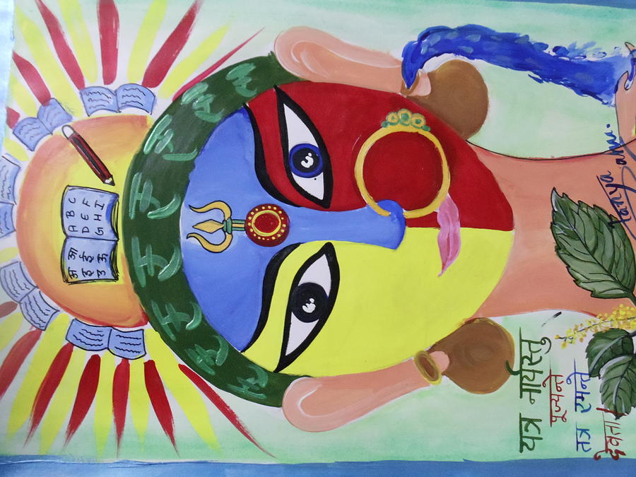 900x675 Women's Power Painting By Tanya Sahu - Women Power Painting
