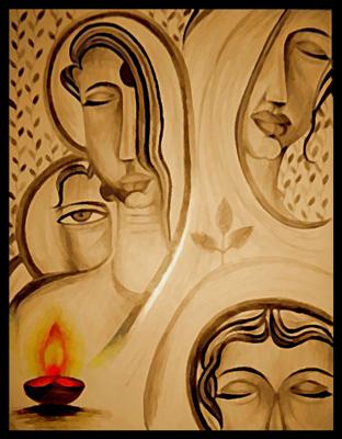 312x400 Inspirational Picture To Move And Inspire You - Women Power Painting