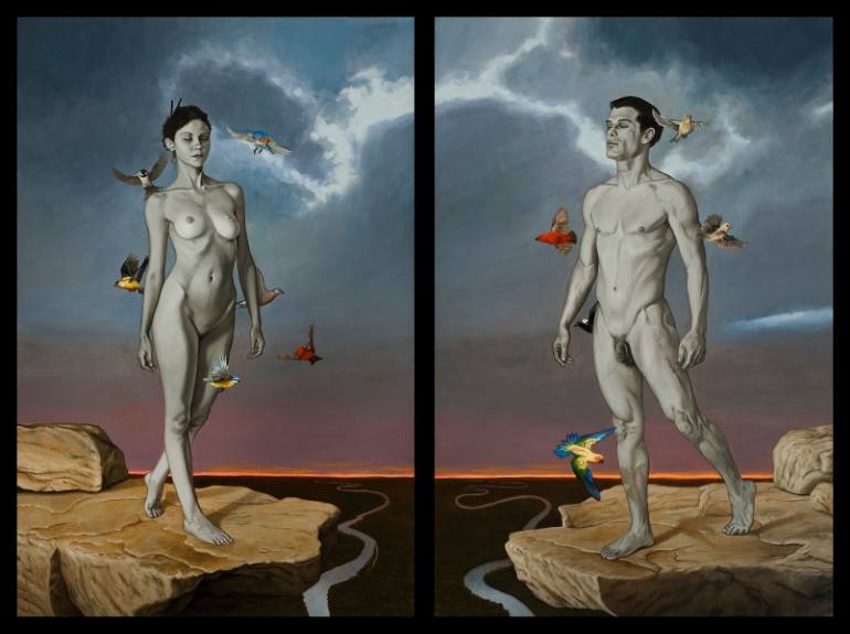 770x575 Saatchi Art Blind To Wonder Painting By Joe Ruiz - Wonder Painting