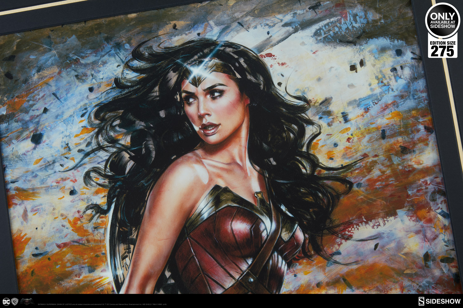 1500x1000 Add The Might Of The Wonder Woman Amazon Warrior Fine Art Print - Wonder Painting