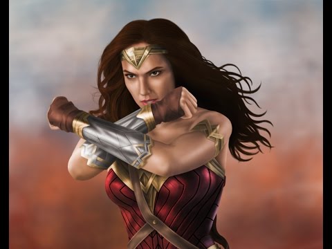 480x360 Wonder Woman - Wonder Woman Painting