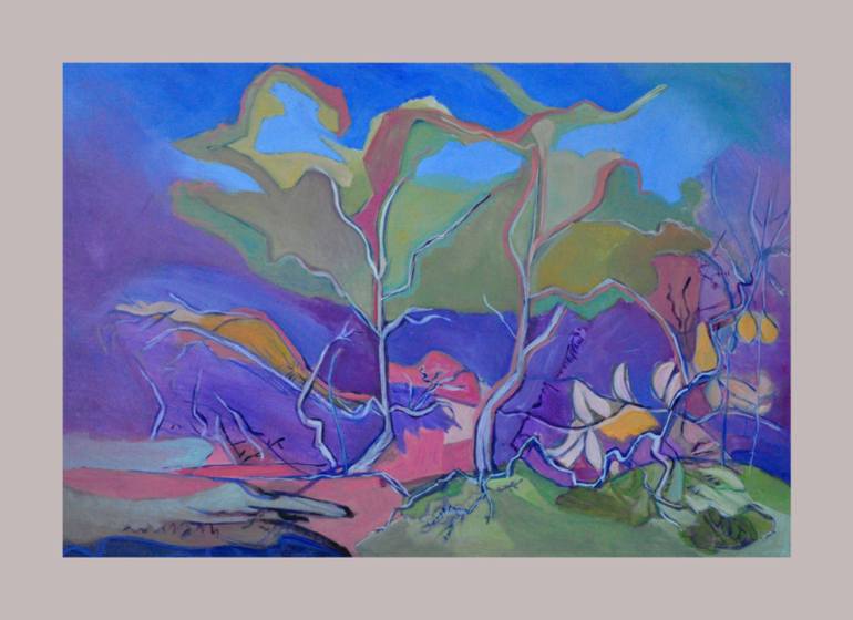 770x560 Saatchi Art Wonderland Painting By Gloria Armas - Wonderland Painting