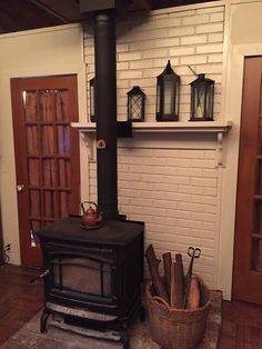 236x314 Not Sure About The Assymetrical Wall Height But Good Idea - Wood Burner Painting