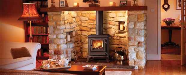 620x250 Painting The Walls Around A Fireplace Or Multi Fuel Stove - Wood Burner Painting
