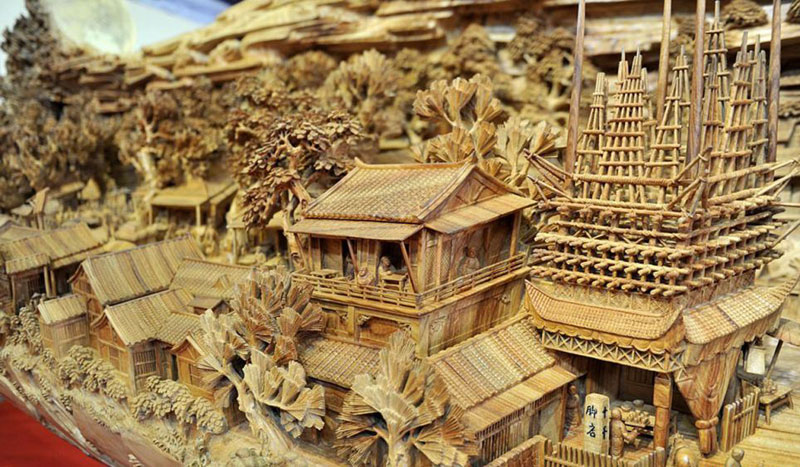 800x467 This Is The World's Longest Wood Carving. It Was Made - Wood Carving Painting
