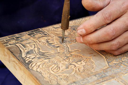 540x360 Taohuawu's New Year Wood Block Painting Exhibition Goes On Display - Woodblock Painting