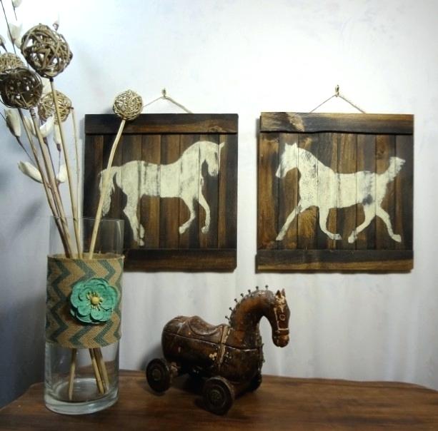 613x604 Horse Painting On Wood Silhouette Cowgirl And Her Horse Painting - Wooden Horse Painting