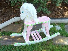 236x177 Paint A Old Rocking Horse Into A Zebra Stuff To Make - Wooden Horse Painting