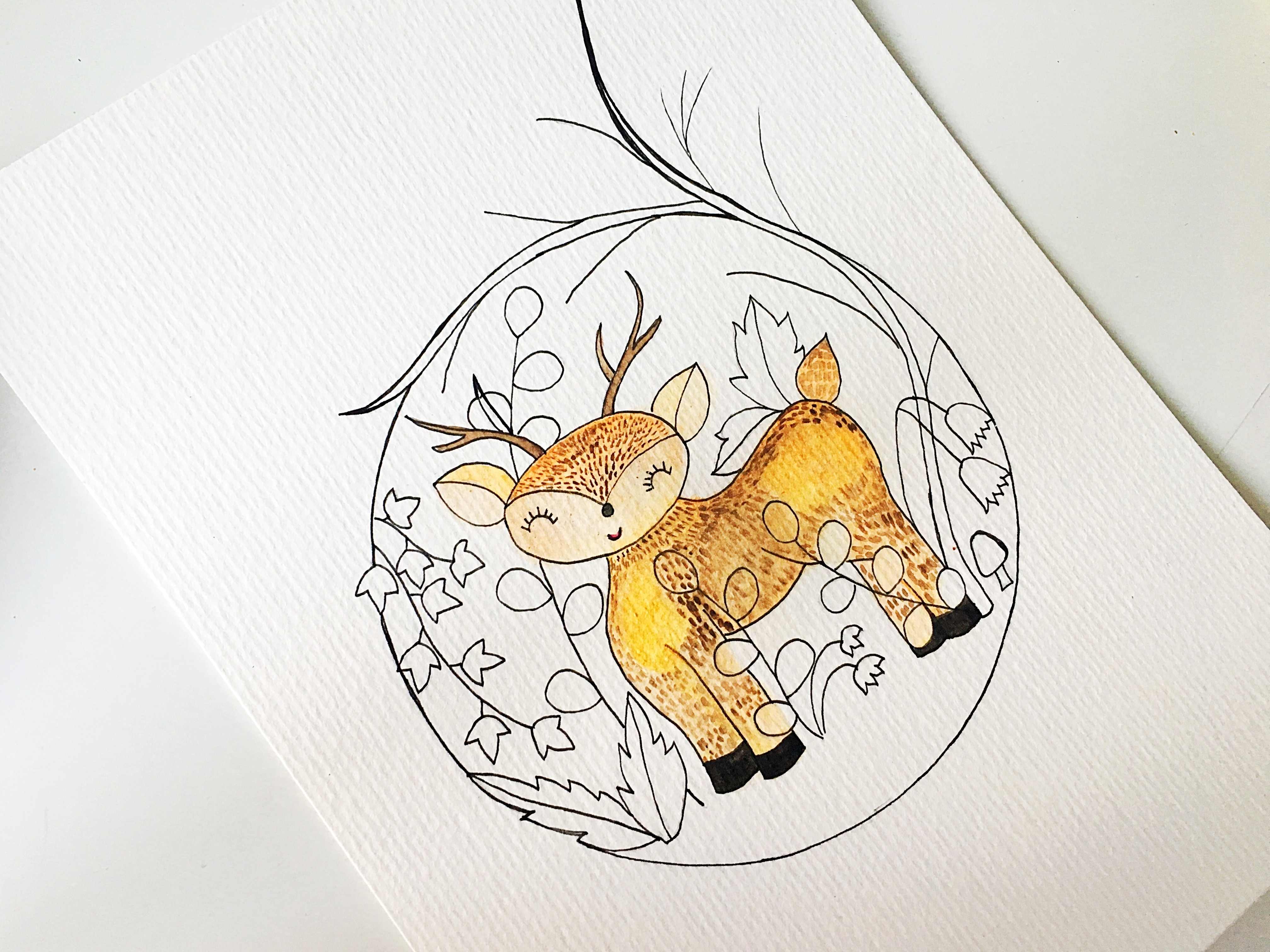 4032x3024 Woodland Animal Painting Tutorial Part 2 - Woodland Animal Painting