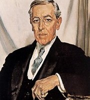 180x200 William Orpen, Irish Portrait Painter - Woodrow Wilson Painting