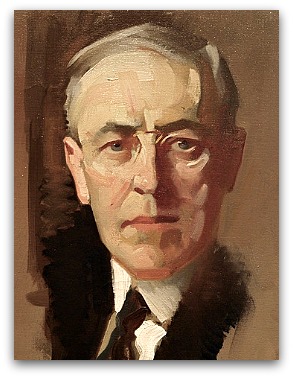 Woodrow Wilson Painting at PaintingValley.com | Explore collection of ...