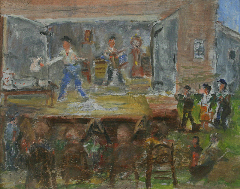 800x629 Arthur B. Wilder Painting - Woodstock Painting