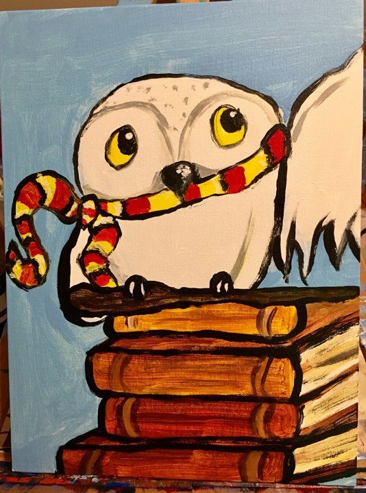 534x720 Wizarding World Of Woodstock Paint Class Mixin Mingle Event Spaces - Woodstock Painting