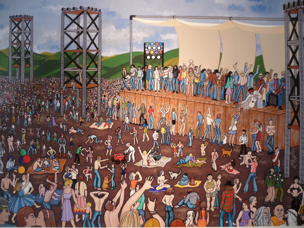 1024x768 Woodstock - Woodstock Painting