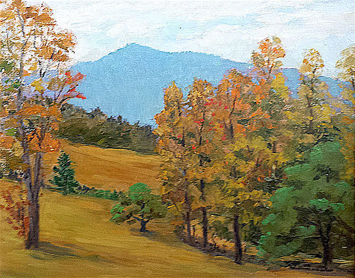 500x392 Frederick Wilder Painting - Woodstock Painting