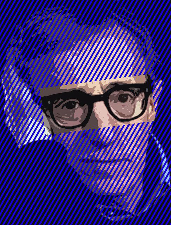 600x789 Woody Allen Pop Art Portrait By Gnidzaz French Contemporary Artist - Woody Allen Painting