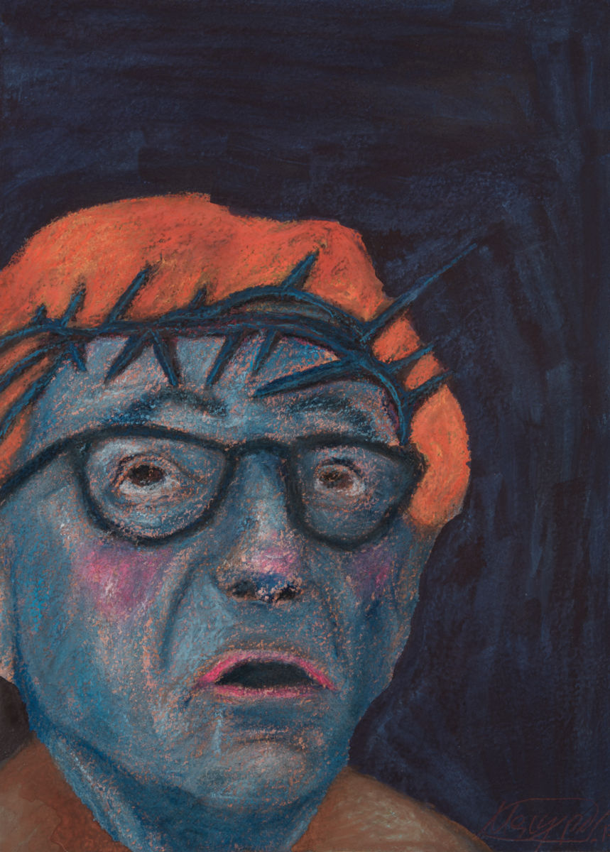 859x1200 Jewish Of New Light Woody Allen (Maksim Mezhuritsky) - Woody Allen Painting