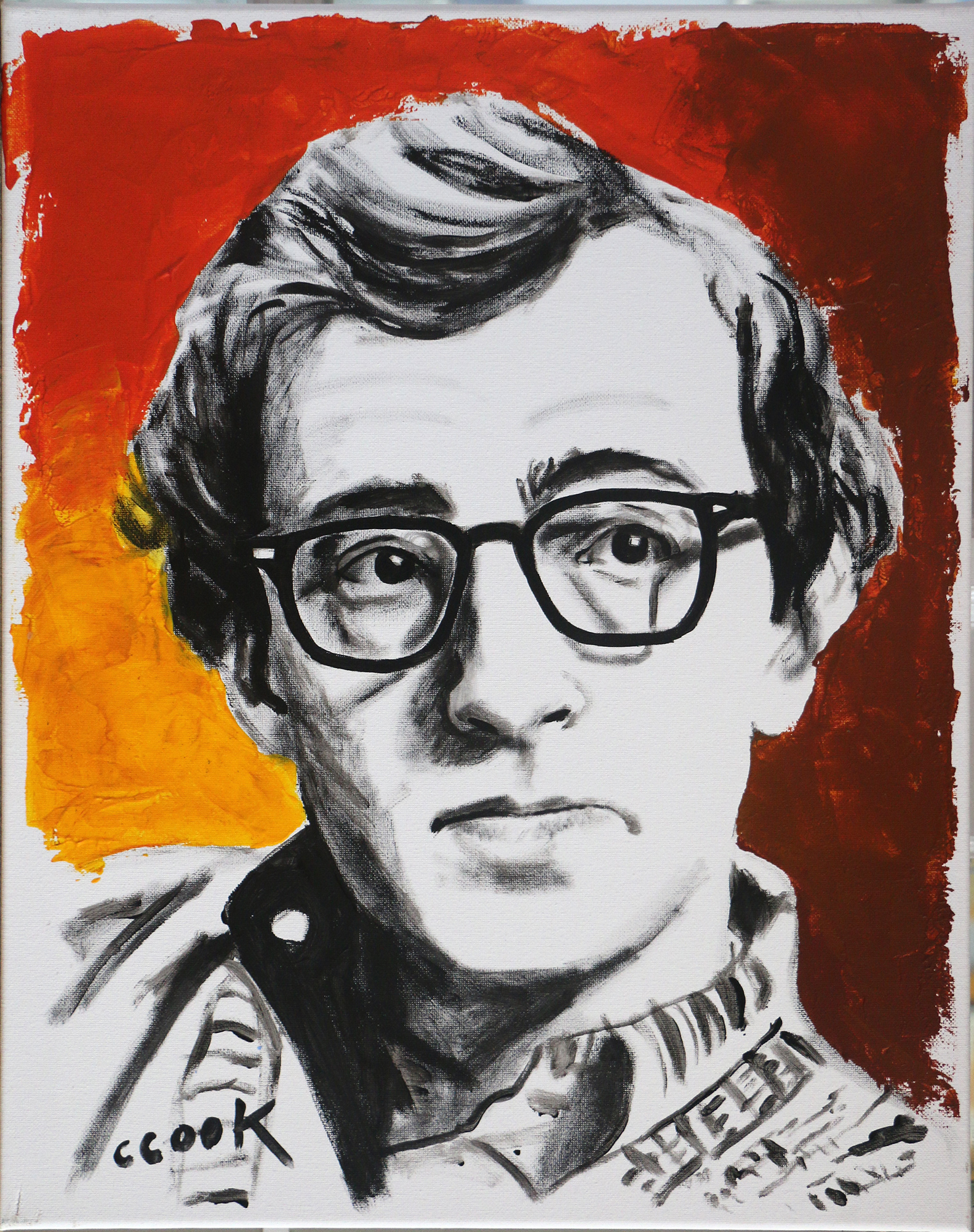 1583x2000 New Paintings Of Georgia Artists With A Southern Regionalist Flair - Woody Allen Painting