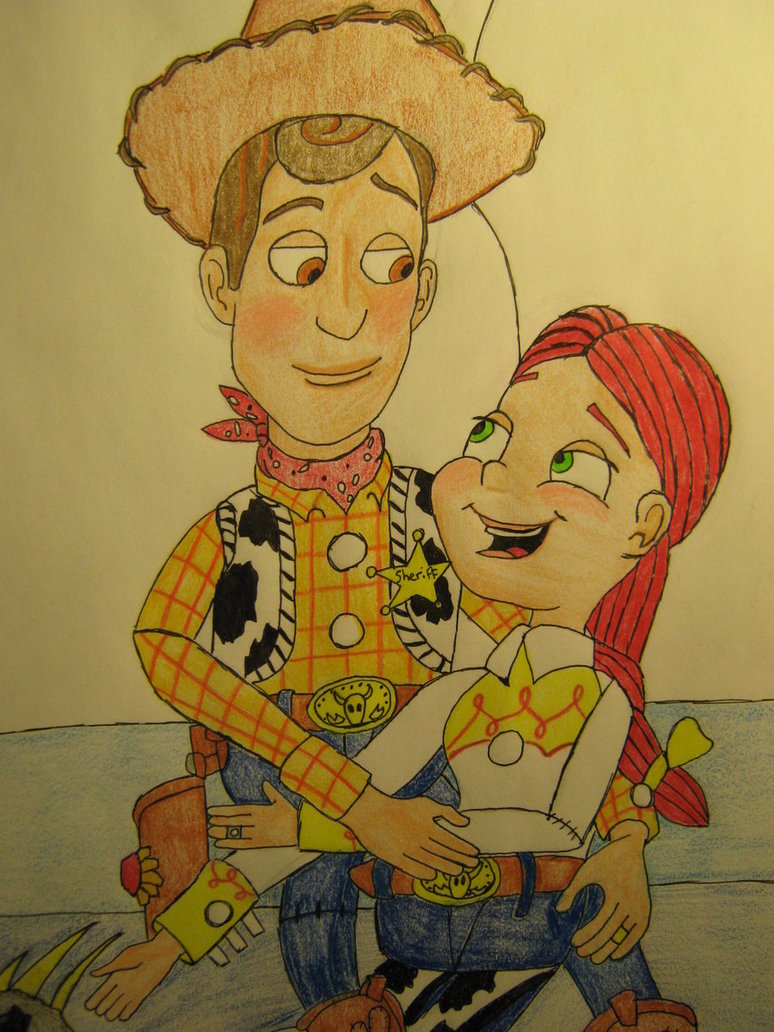 774x1032 Woody And Jessie By Spidyphan2 - Woody Painting