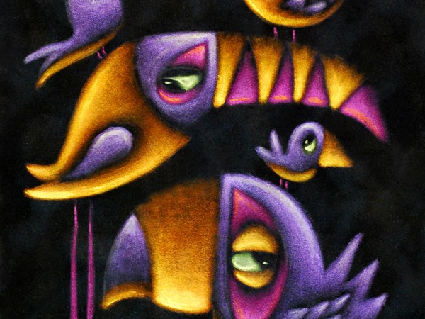 600x450 Tiki Woody Miller Portfolio - Woody Painting