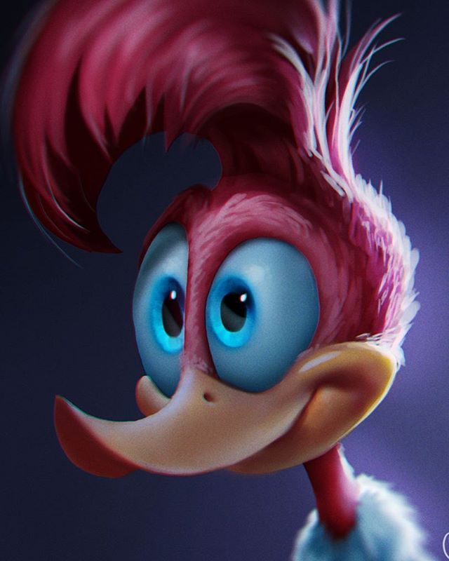 640x800 Posted By Ricardo.chucky Via Instagram Woody Woodpecker! - Woody Woodpecker Painting