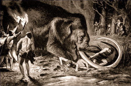 450x297 Thag Mark A Rayner Page 3 - Woolly Mammoth Cave Painting