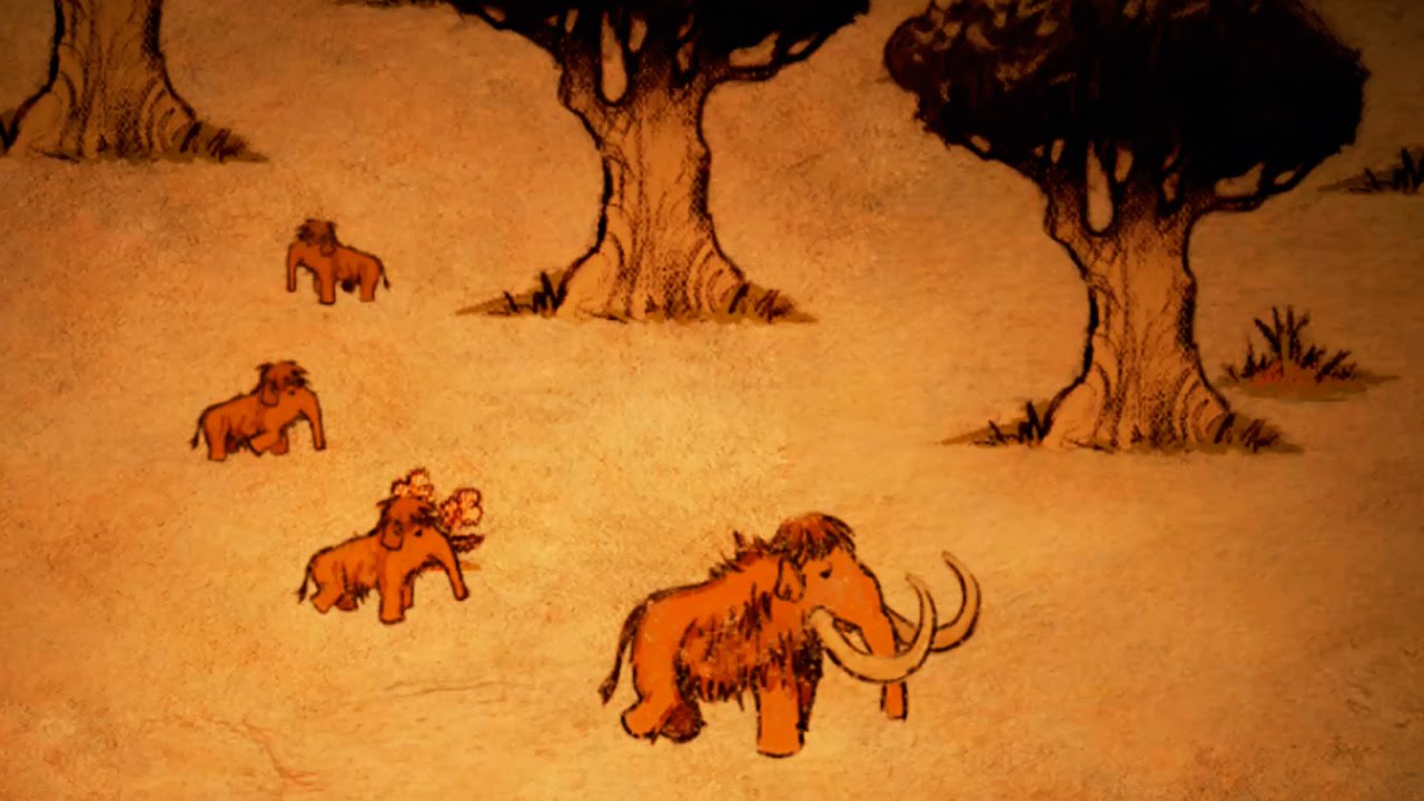 1280x720 The Mammoth A Cave Painting (Android Hd Gameplay Video) - Woolly Mammoth Cave Painting