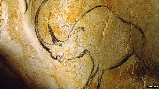 624x351 Bbc Nature - Wooly Mammoth Cave Painting