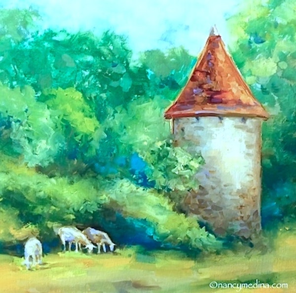 600x594 Wooly Lunch Crowd - Wooly Painting