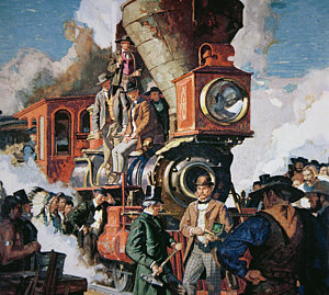 300x269 Railroad Workers Paintings Fine Art America - Workers Painting